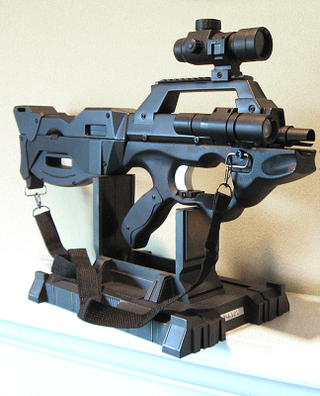 Illustration for article titled Amazing fan-created, life-size reproductions of Appleseed weaponry